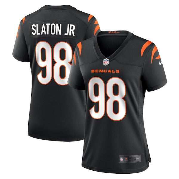 Tedarrell Slaton Jr Cincinnati Bengals Nike Women's Team Game Jersey -  Black