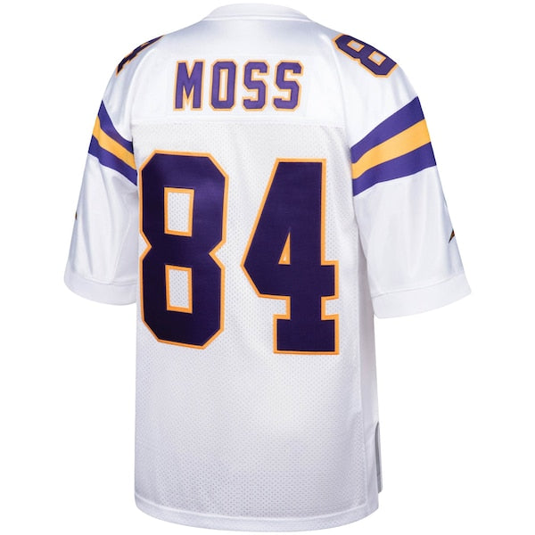 Randy Moss Minnesota Vikings 2000 Authentic Throwback Retired Player Jersey - White
