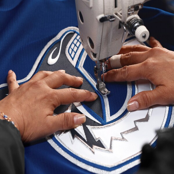 Vancouver Canucks  Home Authentic Pro Custom Jersey - Blue