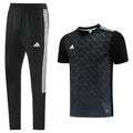 Adidas Short Sleeve Training Jersey Set - AD05- Black