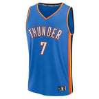 Chet Holmgren Oklahoma City Thunder   2025 NBA Finals Fast Break Replica Player Jersey - Blue - Icon Edition