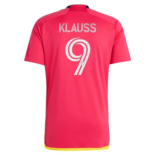 João Klauss St. Louis City SC adidas 2024 CITY Kit Replica Jersey - Red