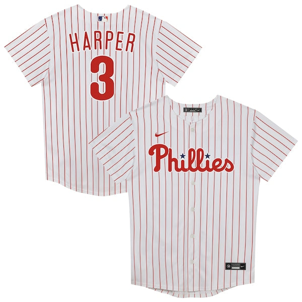 Bryce Harper Philadelphia Phillies Nike Preschool Home Replica 2.0 Player Jersey - White