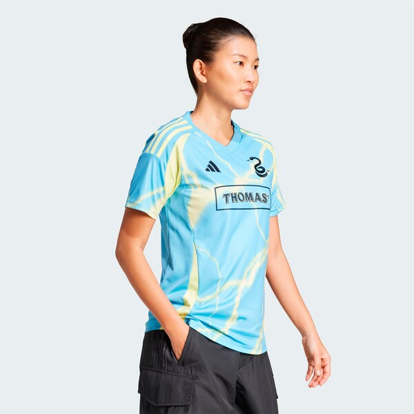 Philadelphia Union adidas Women's 2025 The Voltage Kit Replica Jersey - Blue