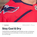 Washington Capitals 2018 Stanley Cup Champions Away Breakaway Custom Jersey - White