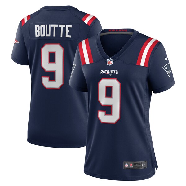 Kayshon Boutte New England Patriots Nike Women's  Game Jersey -  Navy