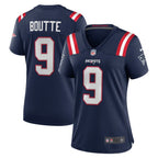 Kayshon Boutte New England Patriots Nike Women's  Game Jersey -  Navy