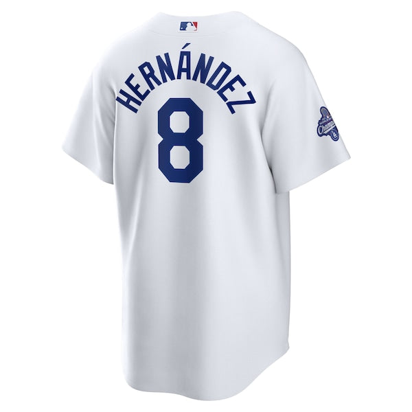 Enrique Hernández Los Angeles Dodgers Nike Home 2025 World Series Champions Replica Jersey - White