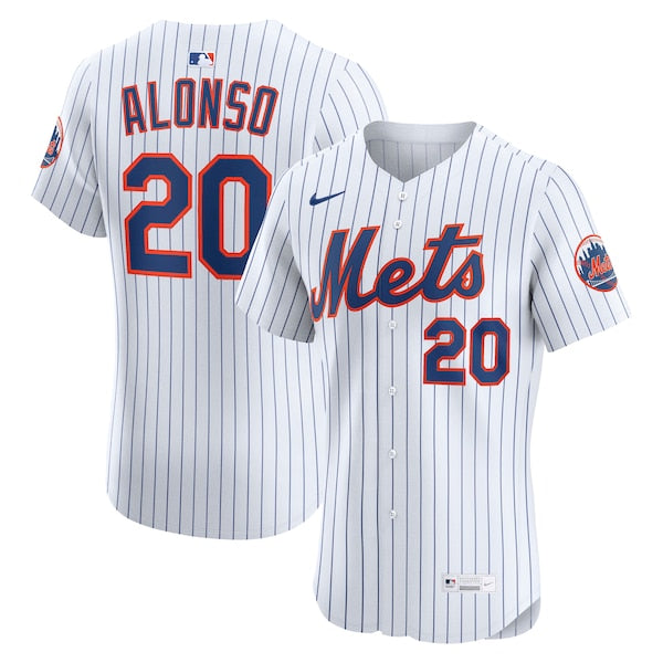 Pete Alonso New York Mets Nike Home Elite Player Jersey - White