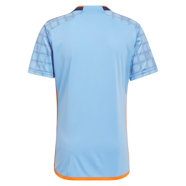 New York City FC adidas 2024 The Interboro Kit Replica Jersey - Light Blue