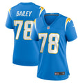 Zack Bailey Los Angeles Chargers Nike Women's Player Game Jersey - Powder Blue
