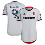 João Klauss St. Louis City SC adidas 2024 The Spirit Kit Authentic Jersey - Gray