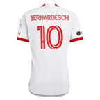 Federico Bernardeschi Toronto FC adidas 2024 GTA Kit Authentic Player Jersey - White