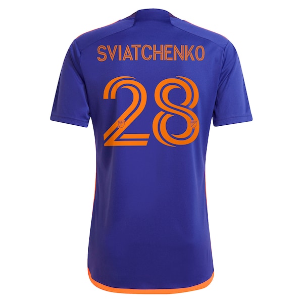 Erik Sviatchenko Houston Dynamo FC adidas 2025 Still Holdin' Replica Player Jersey - Purple