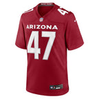 Ezekiel Turner Arizona Cardinals Nike Team Game Jersey -  Cardinal