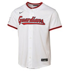 Jose Ramirez Cleveland Guardians Nike Youth Home Limited Player Jersey - White/Cobalt
