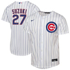 Seiya Suzuki Chicago Cubs Nike Youth Home Replica Player Jersey - White