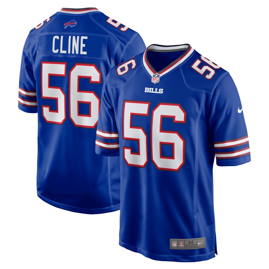 Kameron Cline Buffalo Bills Nike Home Game Jersey - Royal
