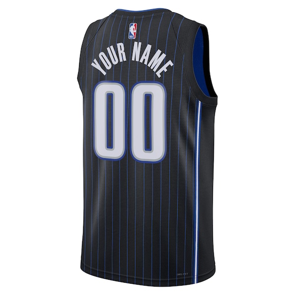 Orlando Magic Nike Unisex Swingman Custom Jersey Black - Icon Edition