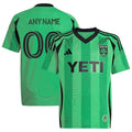 Austin FC adidas Women's 2025 The Heartbeat Kit Replica Custom Jersey - Green