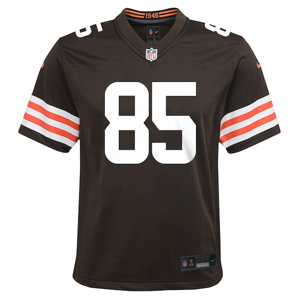 David Njoku Cleveland Browns Nike Youth Game Jersey - Brown