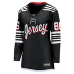 Jack Hughes New Jersey Devils  Women's Alternate Premier Breakaway Player Jersey - Black
