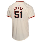 Jung Hoo Lee San Francisco Giants Nike Youth Home Player Game Jersey - Cream