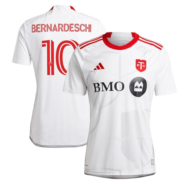 Federico Bernardeschi Toronto FC adidas 2024 GTA Kit Replica Player Jersey - White