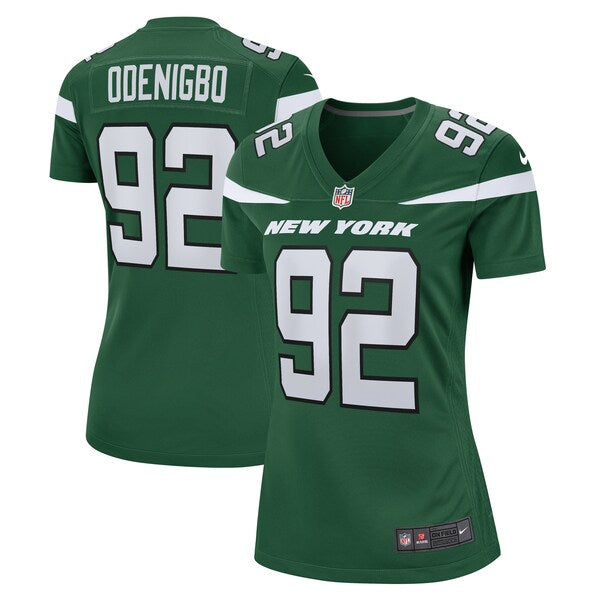 Ifeadi Odenigbo New York Jets Nike Women's  Game Jersey - Gotham Green