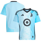 Minnesota United FC adidas Youth 2025 CONVERGENCE Replica Jersey - Blue