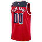 Washington Wizards Nike Unisex Swingman Custom Jersey Red - Icon Edition