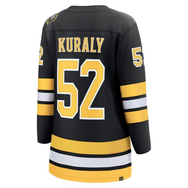 Sean Kuraly Boston Bruins  Women's Home Breakaway Player Jersey - Black