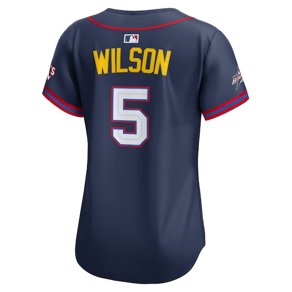 Jacob Wilson American League Nike Women's 2025 All-Star Edition Limited Player Jersey - Navy