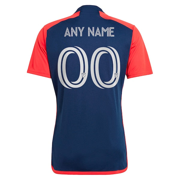 New England Revolution adidas 2024 Boston Tea Party Replica Custom Jersey – Navy