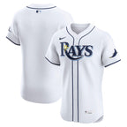 Tampa Bay Rays Nike Home Elite Jersey - White/Light Blue