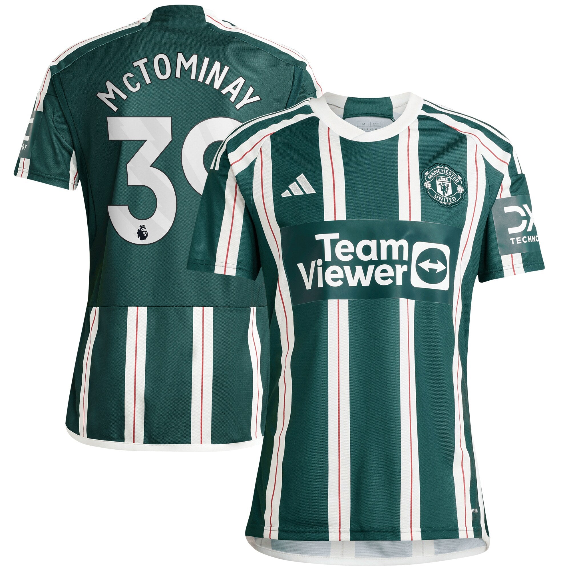 Scott McTominay Manchester United adidas 2023/24 Home Replica Player Jersey - Red/Green