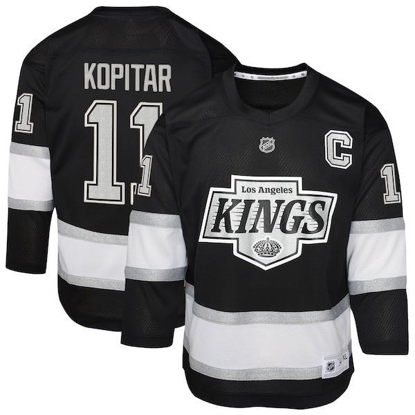 Anze Kopitar Los Angeles Kings Youth Replica Player Jersey - Black
