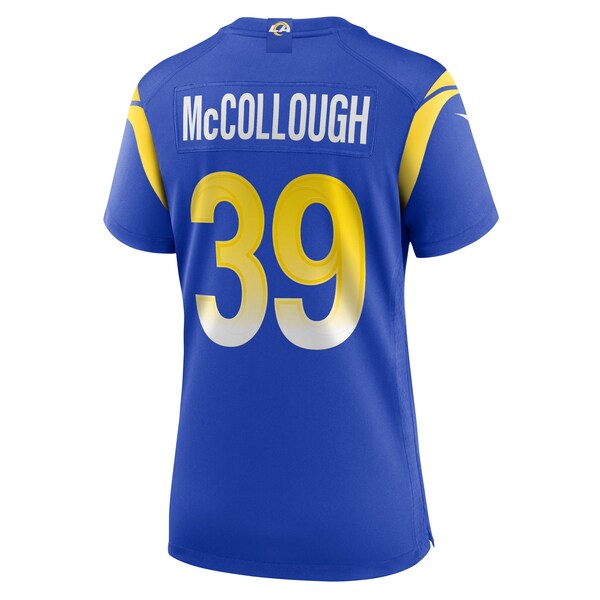 Jaylen McCollough Los Angeles Rams Nike Women's Game Jersey -  Royal