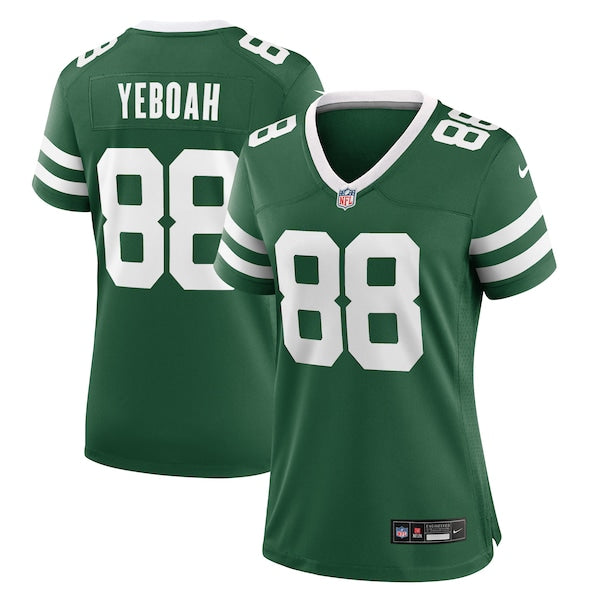 Kenny Yeboah New York Jets Nike Women's Team Game Jersey - Legacy Green