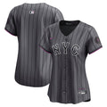 New York Mets Nike Women's City Connect Limited Jersey - Gray