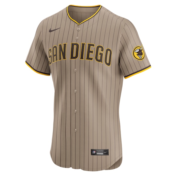 Fernando Tatis Jr. San Diego Padres Nike Alternate Elite Jersey - Sand/White