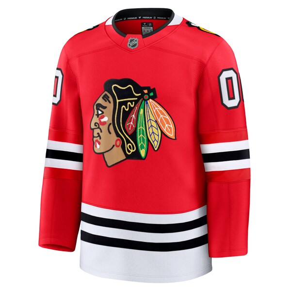 Chicago Blackhawks  Home Premium Custom Jersey - Red/White