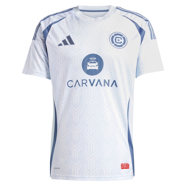 Chicago Fire adidas 2025 The Municipal Kit Replica Custom Jersey - Light Blue