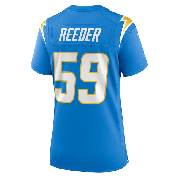 Troy Reeder Los Angeles Chargers Nike Women's Team Game Jersey -  Powder Blue