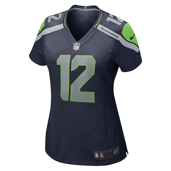 12th Fan Seattle Seahawks Nike Women's Player Jersey - Navy/Royal