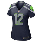 12th Fan Seattle Seahawks Nike Women's Player Jersey - Navy/Royal