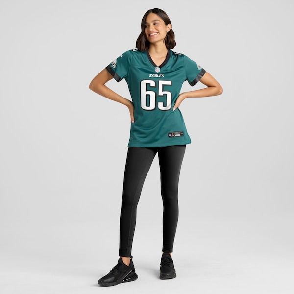 Lane Johnson Philadelphia Eagles Nike Women's Team Game Jersey - Midnight Green