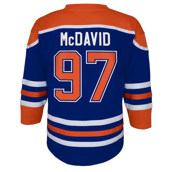 Connor McDavid Edmonton Oilers Youth Home Replica Player Jersey - Royal