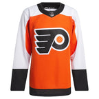 Philadelphia Flyers adidas Home Primegreen Authentic Jersey - Burnt Orange