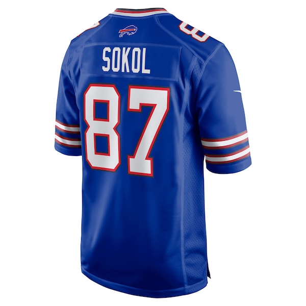 Matt Sokol Buffalo Bills Nike Team Game Jersey -  Royal
